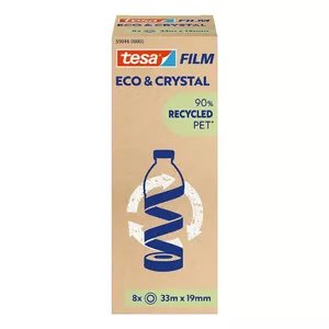 Kraft lente TESA 59044 Caurspīdīga 33m 19mm PET