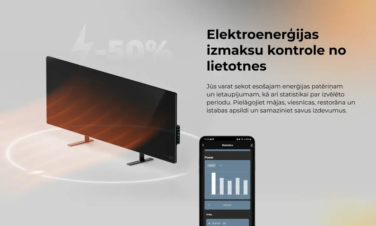 Инфракрасный электрообогреватель AENO AGH0005S, Photo 17