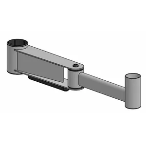 Monitor Elbow Arm ergonomic solutions SP2 400mm Black — adjustable 400 mm reach