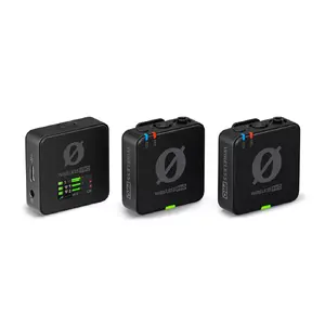 Bezvadu lavaljermikrofona sistēma RØDE Wireless PRO — omnidirekcijas mikrofons, 20–20 000 Hz, 7 h baterija, 260 m darbības attālums