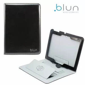 Blun TXP Eco leather Book case with stand Samsung T230 Galaxy Tab 4 7.0 Black