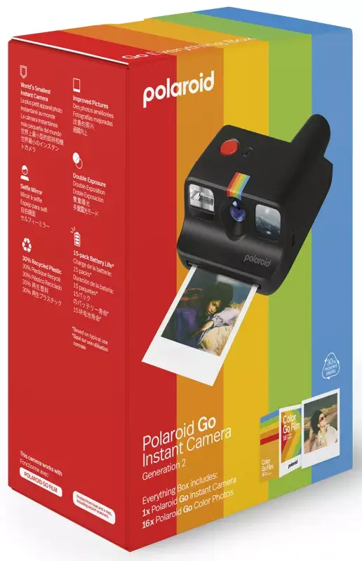 Kamera Polaroid Go Gen 2 E-Box Black Photo 2