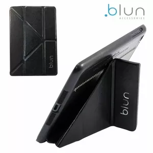 Blun MHS Eco leather Book case with stand Samsung T230 Galaxy Tab 4 7.0 Black