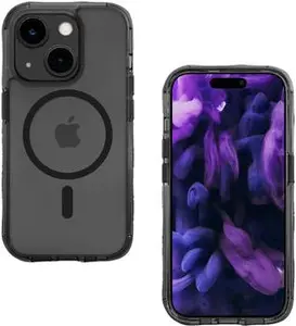 Cover LAUT Crystal Matter X iPhone 15 Plus 17 cm Black Transparent