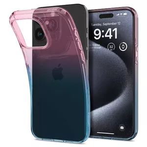 Чехол Spigen ACS06700 iPhone 15 Pro 15.5 см Синий Розовый
