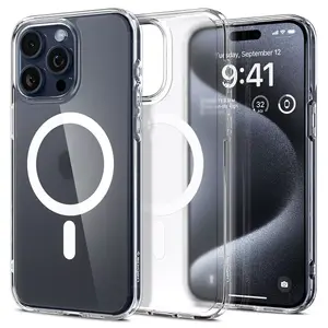 Чехол Spigen ACS06719 iPhone 15 Pro Прозрачный 6.1 дюйма