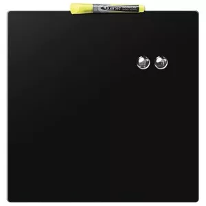 Magnetic Square Tile Rexel 360x360mm Black
