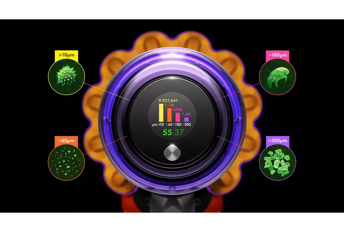 Dyson V15 Detect Absolute 2‑в‑1 пылесос Photo 5