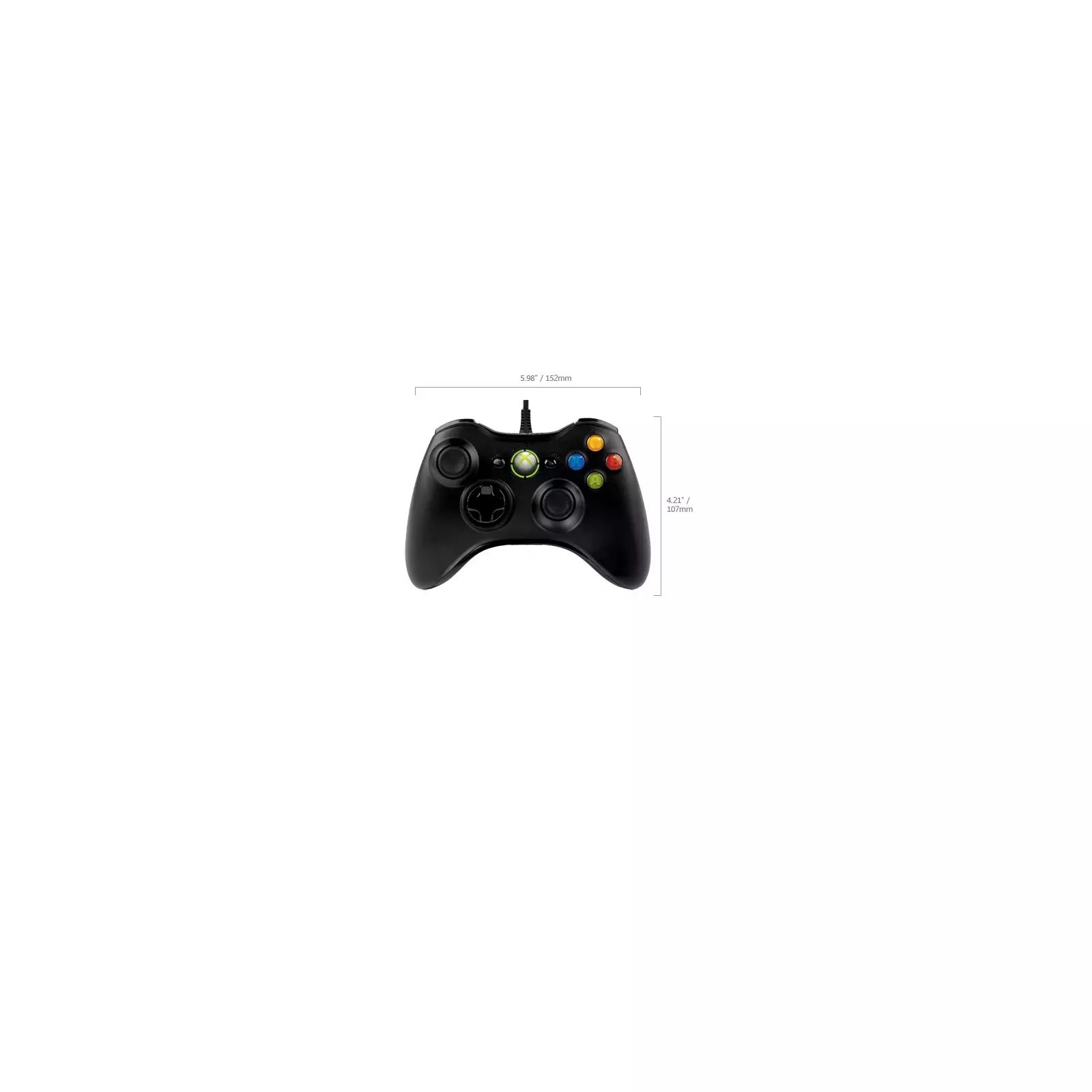 Microsoft Xbox 360 Controller For 52a 00005 Aio Lv