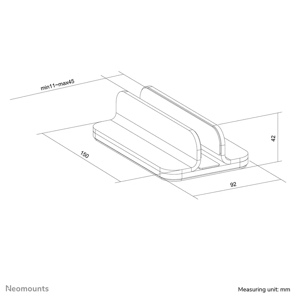 Laptop stand NSLS300BLACK Photo 8