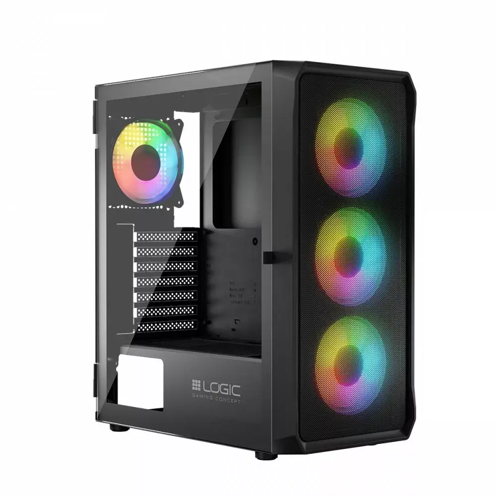 LOGIC PORTOS ARGB MINIDI корпус — Midi Tower Photo 2