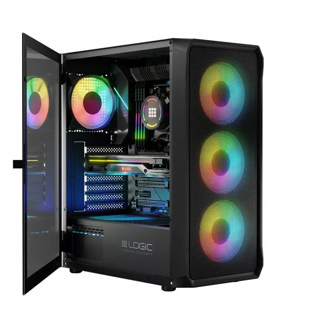 LOGIC PORTOS ARGB MINIDI корпус — Midi Tower Photo 3