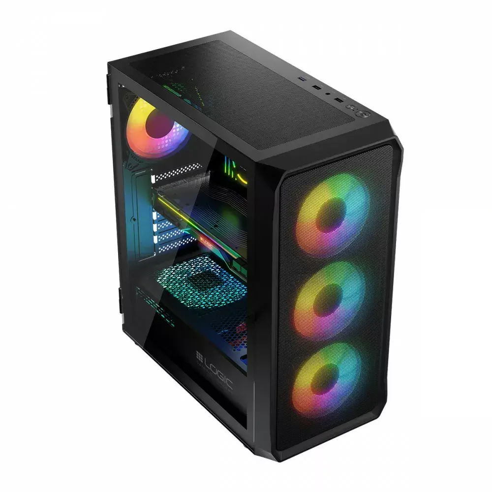 LOGIC PORTOS ARGB MINIDI корпус — Midi Tower Photo 7