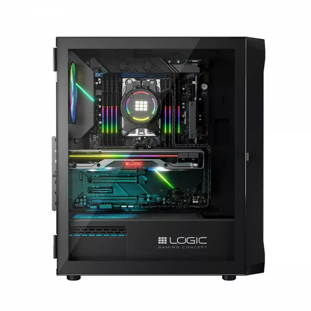 LOGIC PORTOS ARGB MINIDI корпус — Midi Tower Photo 11