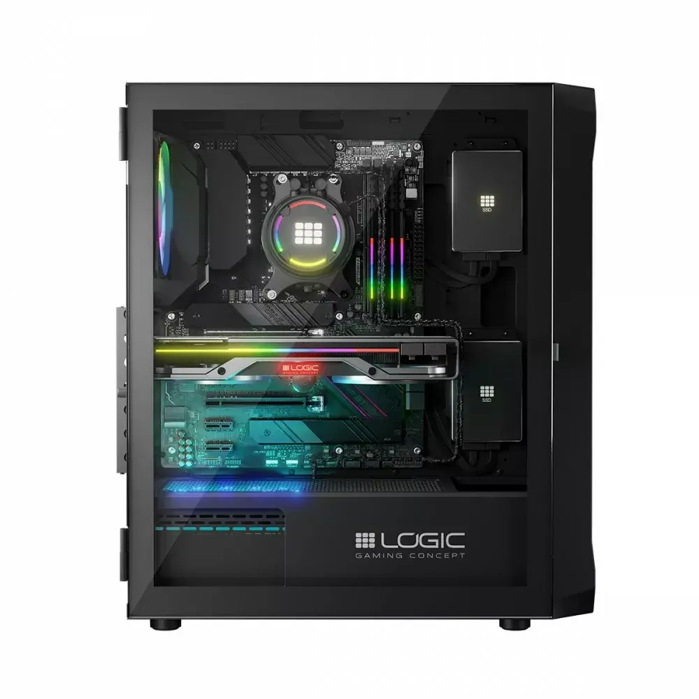 LOGIC PORTOS ARGB MINIDI корпус — Midi Tower Photo 18