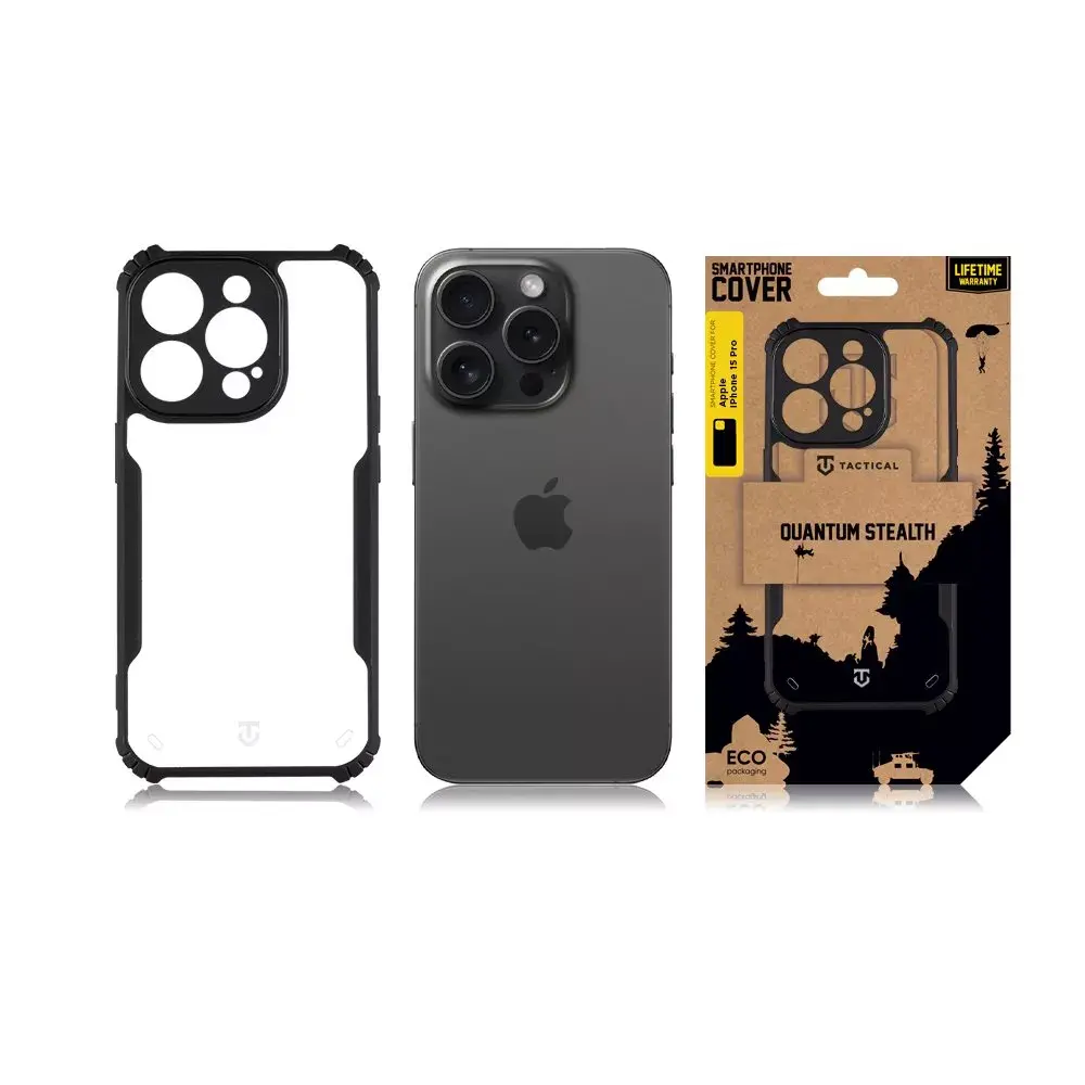 Tactical Quantum Stealth Cover for iPhone 15 Pro Photo 4