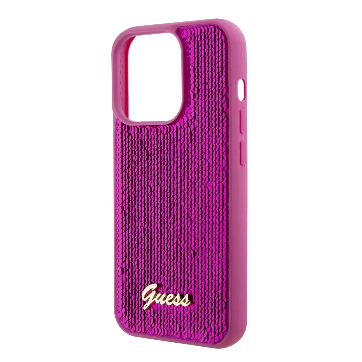 Phone case GUESS for Apple iPhone 15 — Sequin Script Logo Photo 4