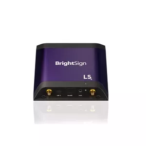 BrightSign LS425 media pleijeris Melns, Lillā Full HD Wi-Fi