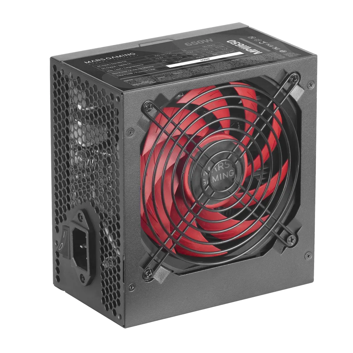 Mars Gaming MPIII650 Блок питания ATX 650Вт Photo 6