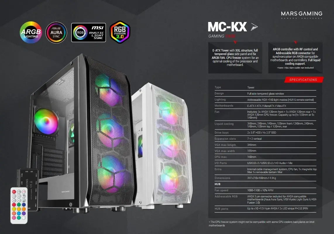 PC Case Mars Gaming MC-KX Photo 13