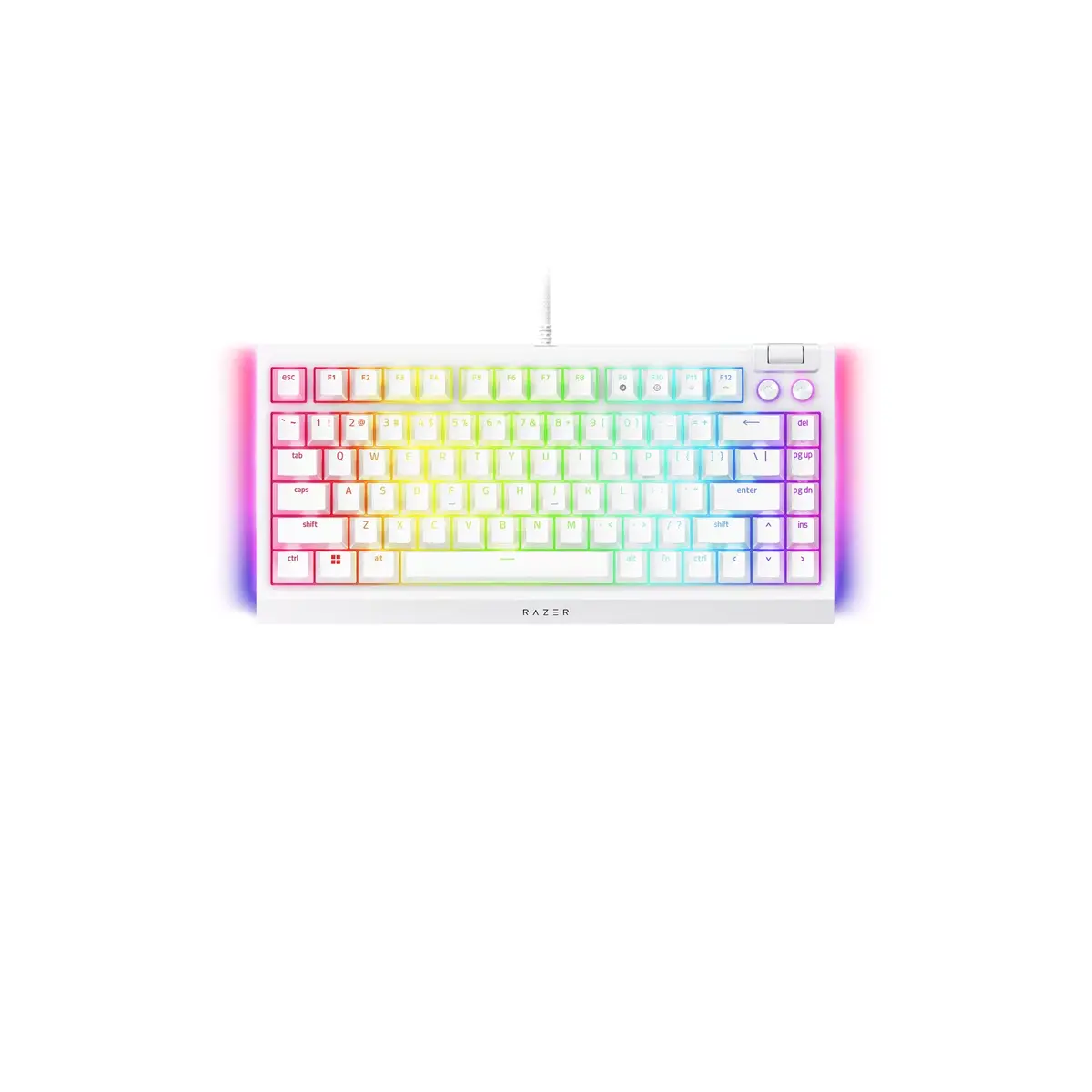 Razer BlackWidow V4 75% механическая игровая клавиатура Photo 4
