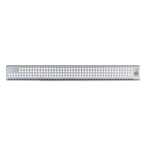 Front panel Inter-Tech 88887114 computer case Rack Silver
