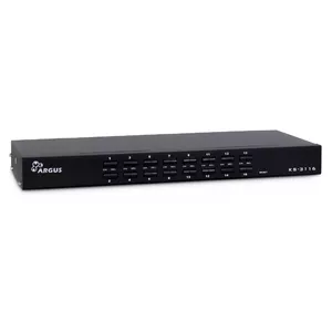 KVM Switch Inter-Tech KS-3116 RJ45 USB PS/2 VGA Full HD 1920x1080