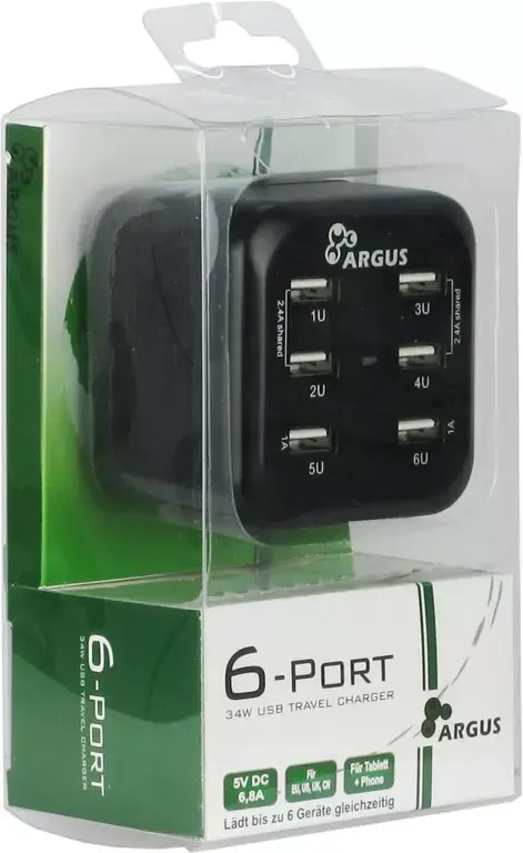 AC Charger Inter-Tech Argus LS-6US USB Photo 3