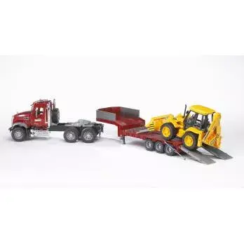 BRUDER BR-02813 трал с JCB 4CX Photo 2