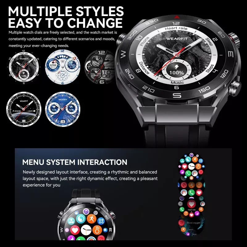 iWear HW5 Aluminum смарт‑часы 1.52" Photo 9