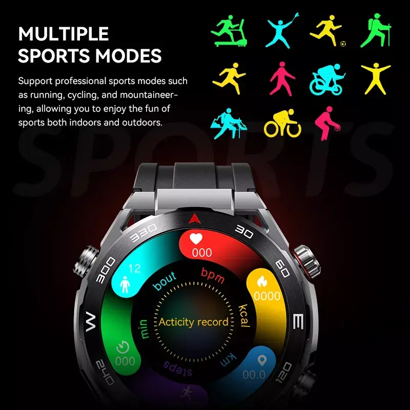 iWear HW5 Aluminum смарт‑часы 1.52" Photo 12