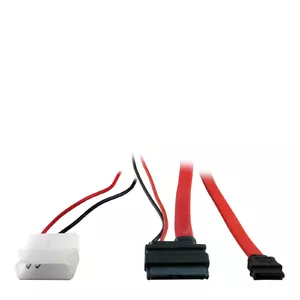 SATA kabelis Inter-Tech Slim DVD 0.6m SATA 13-pin SATA 7-pin