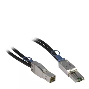 Inter-Tech 1m SFF 8644/SFF 8088 Kabeļa Melns