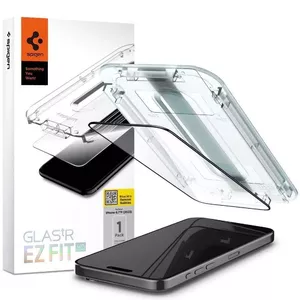 Spigen iPhone 15 Pro Max Glas.tR EZ Fit Screen Protector [1 Pack] Black