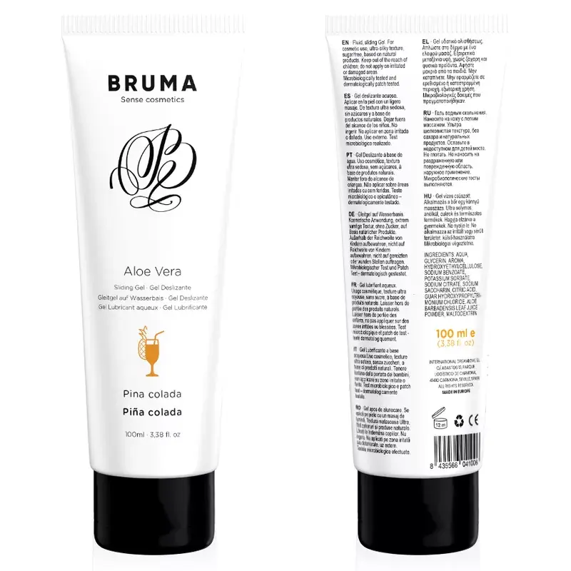 BRUMA Sliding Gel Aloe Vera Pina Colada 100 ml Photo 6