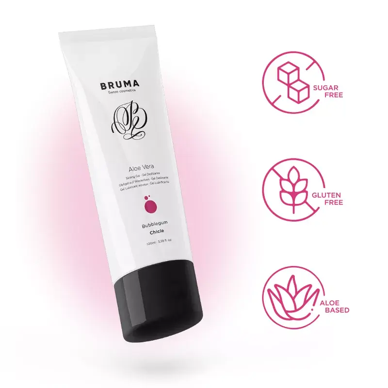 Massage Gel BRUMA ALOE VERA Bubblegum 100 ml Photo 2