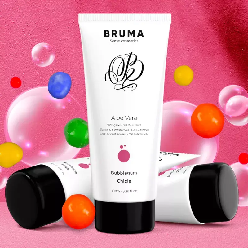 Massage Gel BRUMA ALOE VERA Bubblegum 100 ml Photo 6
