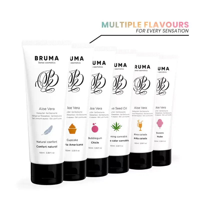 Massage Gel BRUMA ALOE VERA Bubblegum 100 ml Photo 7
