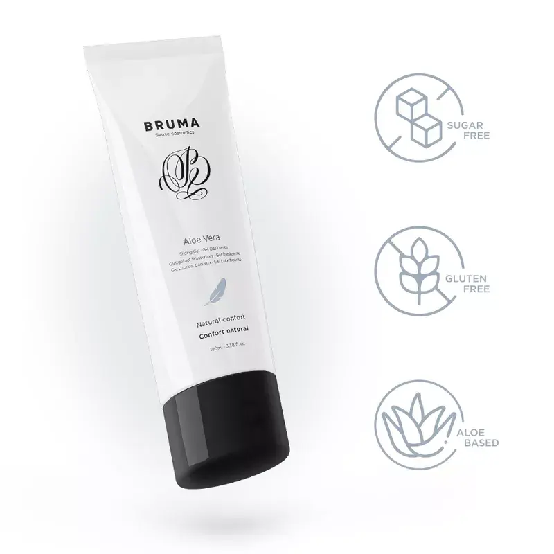 Massage Gel BRUMA Sliding Aloe Vera 100 ml Photo 2