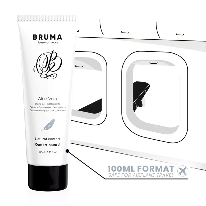 Massage Gel BRUMA Sliding Aloe Vera 100 ml Photo 3
