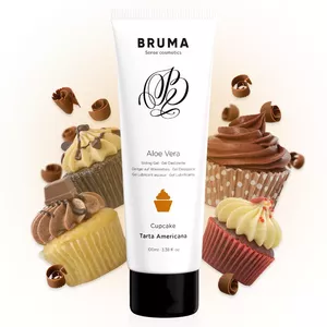 BRUMA Sliding Gel Aloe Vera 100 ml — Cupcake flavor, massage lubricant gel