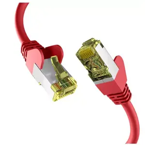 Сетевой кабель EFB Elektronik EC020200048 0.5м Cat6a S/FTP Красный