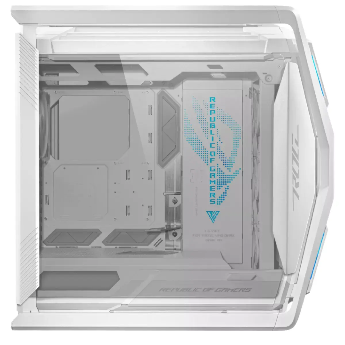 ASUS ROG Hyperion GR701 White ATX case Photo 9