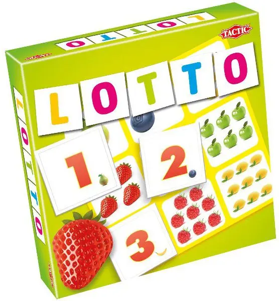 Tactic Fruits & Numbers Lotto Card Game Photo 2