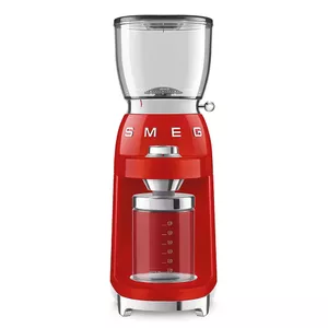 Smeg CGF11RDEU kafijas dzirnaviņas 150 W Sarkans, Caurspīdīgs