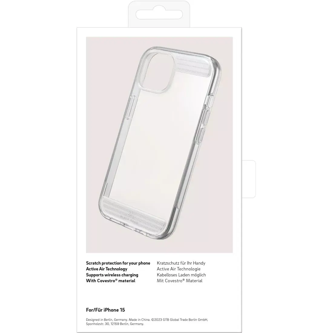 Vāks Black Rock Air Robust iPhone 15 Photo 4
