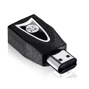 Laptop power tip HQ Inter-Tech Tip M14 18.5V Black Stainless Steel