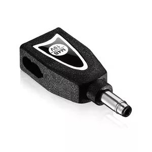 Laptop power tip HQ Inter-Tech Tip M4B 19V Black Stainless Steel