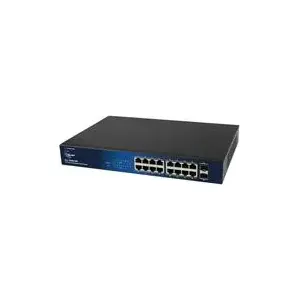 ALLNET 18-port Gigabit PoE Switch ALL-SG8018P — 16 PoE ports + 2 uplink, Gigabit Ethernet
