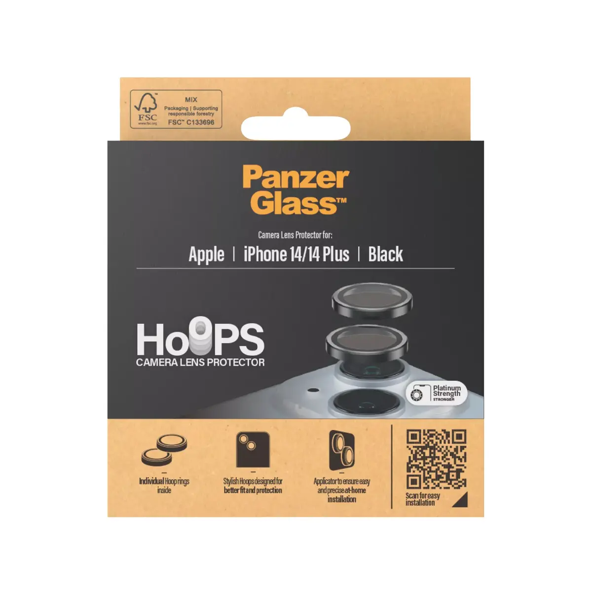 Защитное стекло для камеры PanzerGlass iPhone 14 14 Plus Photo 3